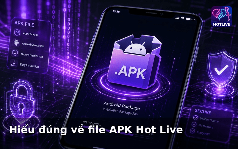 Hiểu đúng về file APK Hot Live