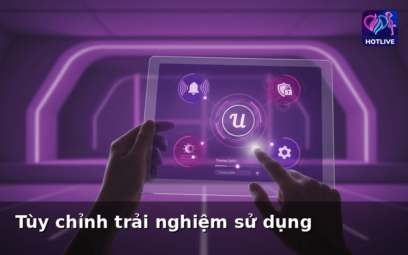 Tùy chỉnh trải nghiệm sử dụng