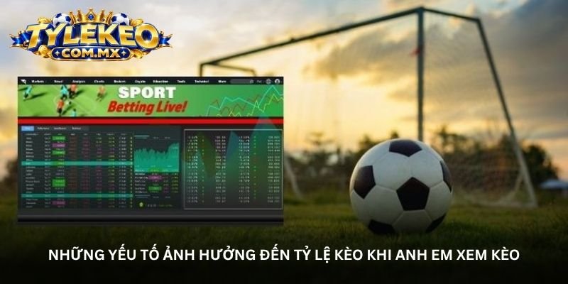 Những yếu tố ảnh hưởng đến tỷ lệ kèo nhà cái khi anh em xem kèo